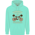 Bike Built for Speed Cycling Bicycle Childrens Kids Hoodie Peppermint
