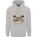 Bike Built for Speed Cycling Bicycle Childrens Kids Hoodie Sports Grey