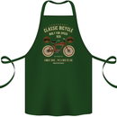 Bike Built for Speed Cycling Bicycle Cotton Apron 100% Organic Forest Green