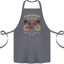 Bike Built for Speed Cycling Bicycle Cotton Apron 100% Organic Steel