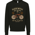 Bike Built for Speed Cycling Bicycle Kids Sweatshirt Jumper Black
