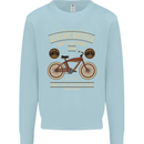 Bike Built for Speed Cycling Bicycle Kids Sweatshirt Jumper Light Blue