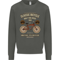 Bike Built for Speed Cycling Bicycle Kids Sweatshirt Jumper Storm Grey