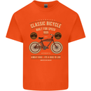 Bike Built for Speed Cycling Bicycle Kids T-Shirt Childrens Orange