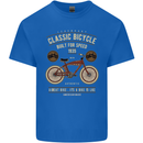 Bike Built for Speed Cycling Bicycle Kids T-Shirt Childrens Royal Blue