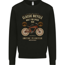 Bike Built for Speed Cycling Bicycle Mens Sweatshirt Jumper Black