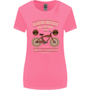 Bike Built for Speed Cycling Bicycle Womens Wider Cut T-Shirt Azalea