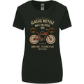Bike Built for Speed Cycling Bicycle Womens Wider Cut T-Shirt Black