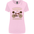 Bike Built for Speed Cycling Bicycle Womens Wider Cut T-Shirt Light Pink