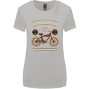 Bike Built for Speed Cycling Bicycle Womens Wider Cut T-Shirt Sports Grey