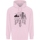 Bike Ride Cycling Cyclist Bicycle Road MTB Childrens Kids Hoodie Light Pink