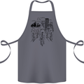 Bike Ride Cycling Cyclist Bicycle Road MTB Cotton Apron 100% Organic Steel