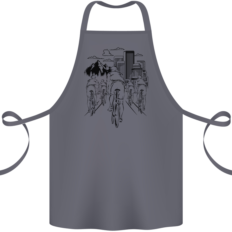 Bike Ride Cycling Cyclist Bicycle Road MTB Cotton Apron 100% Organic Steel