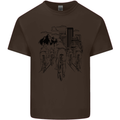 Bike Ride Cycling Cyclist Bicycle Road MTB Kids T-Shirt Childrens Chocolate