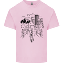 Bike Ride Cycling Cyclist Bicycle Road MTB Kids T-Shirt Childrens Light Pink
