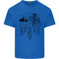Bike Ride Cycling Cyclist Bicycle Road MTB Kids T-Shirt Childrens Royal Blue