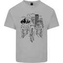 Bike Ride Cycling Cyclist Bicycle Road MTB Kids T-Shirt Childrens Sports Grey