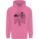 Bike Ride Cycling Cyclist Bicycle Road MTB Mens 80% Cotton Hoodie Azelea