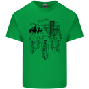 Bike Ride Cycling Cyclist Bicycle Road MTB Mens Cotton T-Shirt Tee Top Irish Green