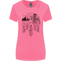 Bike Ride Cycling Cyclist Bicycle Road MTB Womens Wider Cut T-Shirt Azalea