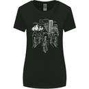 Bike Ride Cycling Cyclist Bicycle Road MTB Womens Wider Cut T-Shirt Black