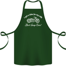 Bike for My Wife Best Swap Ever Motorcycle Cotton Apron 100% Organic Forest Green