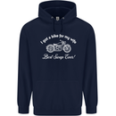 Bike for My Wife Best Swap Ever Motorcycle Mens 80% Cotton Hoodie Navy Blue