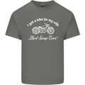 Bike for My Wife Best Swap Ever Motorcycle Mens Cotton T-Shirt Tee Top Charcoal