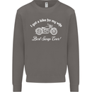 Bike for My Wife Best Swap Ever Motorcycle Mens Sweatshirt Jumper Charcoal