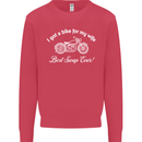 Bike for My Wife Best Swap Ever Motorcycle Mens Sweatshirt Jumper Heliconia