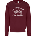Bike for My Wife Best Swap Ever Motorcycle Mens Sweatshirt Jumper Maroon