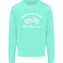 Bike for My Wife Best Swap Ever Motorcycle Mens Sweatshirt Jumper Peppermint