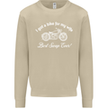 Bike for My Wife Best Swap Ever Motorcycle Mens Sweatshirt Jumper Sand