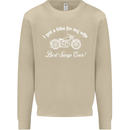 Bike for My Wife Best Swap Ever Motorcycle Mens Sweatshirt Jumper Sand