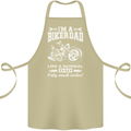 Biker A Normal Dad Father's Day Motorcycle Cotton Apron 100% Organic Khaki