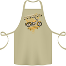 Biker American Customs Motorcycle Chopper Cotton Apron 100% Organic Khaki
