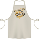 Biker American Customs Motorcycle Chopper Cotton Apron 100% Organic Natural