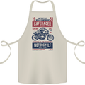 Biker Cafe Racer 1951 Motorbike Motorcycle Cotton Apron 100% Organic Natural