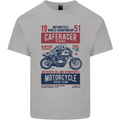 Biker Cafe Racer 1951 Motorbike Motorcycle Mens Cotton T-Shirt Tee Top Sports Grey