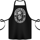 Biker Chopper Rider Motorbike Motorcycle Cotton Apron 100% Organic Black