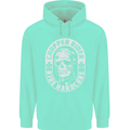 Biker Chopper Rider Motorbike Motorcycle Mens 80% Cotton Hoodie Peppermint