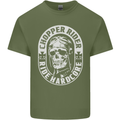 Biker Chopper Rider Motorbike Motorcycle Mens Cotton T-Shirt Tee Top Military Green