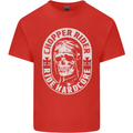 Biker Chopper Rider Motorbike Motorcycle Mens Cotton T-Shirt Tee Top Red