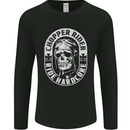 Biker Chopper Rider Motorbike Motorcycle Mens Long Sleeve T-Shirt Black