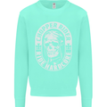 Biker Chopper Rider Motorbike Motorcycle Mens Sweatshirt Jumper Peppermint