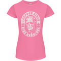 Biker Chopper Rider Motorbike Motorcycle Womens Petite Cut T-Shirt Azalea