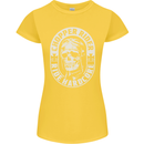 Biker Chopper Rider Motorbike Motorcycle Womens Petite Cut T-Shirt Yellow