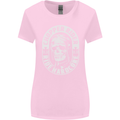 Biker Chopper Rider Motorbike Motorcycle Womens Wider Cut T-Shirt Light Pink