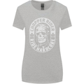 Biker Chopper Rider Motorbike Motorcycle Womens Wider Cut T-Shirt Sports Grey