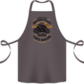 Biker Custom Cafe Racer Motorbike Cotton Apron 100% Organic Dark Grey